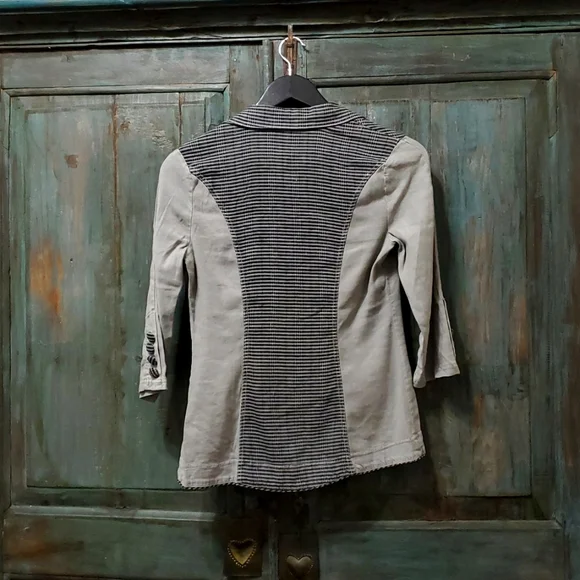 XCVI 3/4 Sleeve Linen Blend Jacket, Size XSmall, NWT - Picture 2 of 12